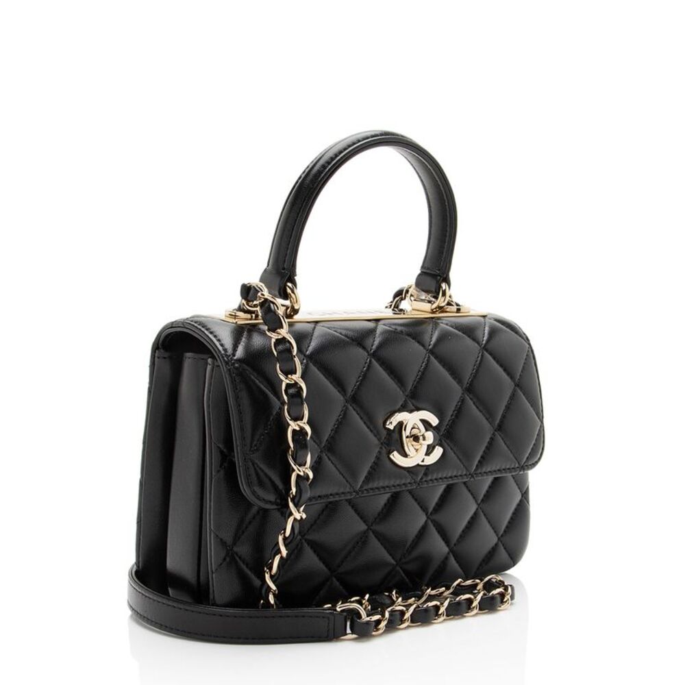 Chanel Lambskin Trendy CC Mini Top Handle - Picture 2 of 12